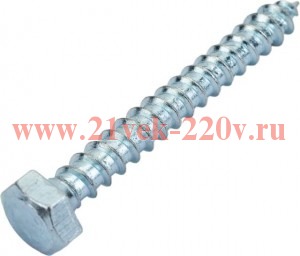 Болт DIN 571 сантехнический оцинк. 6х50 (уп.4шт) Tech-Krep 102581