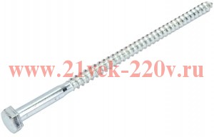 Болт DIN 571 сантехнический оцинк. 8х70 (уп.2шт) Tech-Krep 102589
