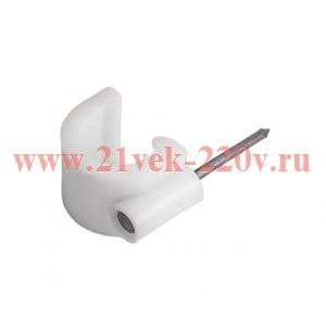 Скоба для кабеля круглая А10мм (уп.50шт) Tech-KREP 103651