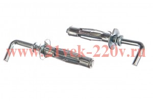 Анкер (дюбель) Молли W (с крюком) М4х32 (уп.4шт) Tech-Krep 112287