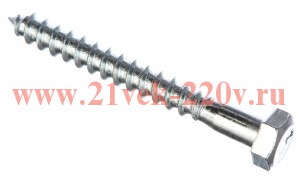 Болт DIN 571 сантехнический оцинк 8х120 (уп.20шт) Tech-KREP 126560