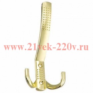 Крючок с перфорацией 3-х рожковый зол. (пакет) Tech-Krep 129904