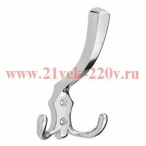 Крючок 2405 3-х рожковый хром (уп.1шт) Tech-Krep 129913