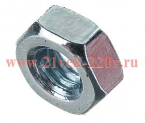 Гайка DIN934 шестигранная оцинк. М5 (уп.400шт) Tech-Krep 105246
