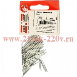Гвоздь финишный 1.8х40 оцинк. (уп.110шт) Tech-KREP 108068