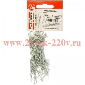 Гвоздь финишный оцинк. 1.6х30 (уп.190шт) Tech-KREP 108066
