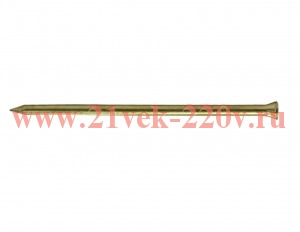 Гвоздь финишный латунированный 1.4х45 (уп.40шт) Tech-Krep 104059