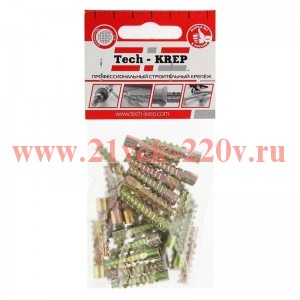 Дюбель для газобетона 6х32 (уп.30шт) Tech-KREP 111113