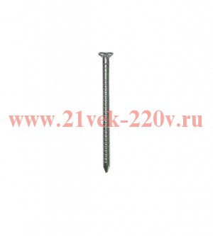 Гвоздь ершеный оцинк 80 мм (уп.500г) Tech-Krep 124601