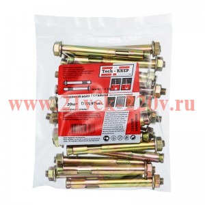 Болт анкерный с гайкой 10х97 (уп.20шт) Tech-KREP 124329