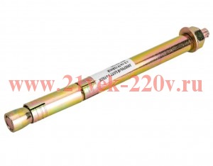 Болт анкерный 2-х расп.HND16х200 с 6-ти гр.гайк Tech-KREP 136680
