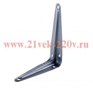 Консоль 100х125х07 металлик накладной 127789