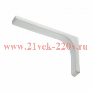 Консоль с декоративной накладкой 240мм бел. (уп.1шт) Tech-Krep 129958
