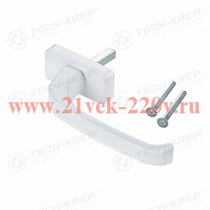 Ручка оконная Slim метал. штифт 35мм бел. (уп.1шт) Tech-Krep 148129