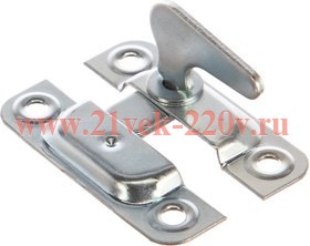 Завертка накладная ЗФ-1 14.5х54 (H=24) оцинк. (пакет) Tech-Krep 145095