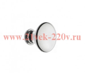 Ручка-кнопка Классик 6-003 хром (пакет) Tech-Krep 148765