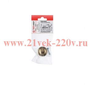 Ручка-кнопка Антик H27 античная бронза (пакет) Tech-Krep 152224