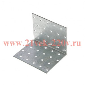 Угол крепежный равносторонний-100Х80х80 цинк Tech-KREP 126676