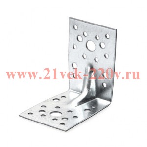 Угол крепежный усиленный 125х125х65 цинк Tech-KREP 141938