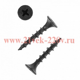 Саморез гипсокартон-дерево 3.8х25 коробка (уп.5кг) Tech-Krep 132413