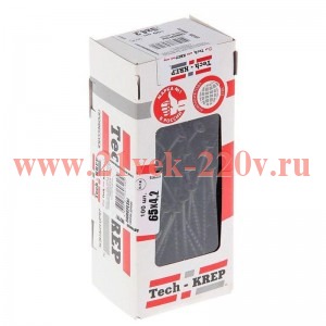 Саморез 4.2х65 гипсокартон-дерево (уп.100шт) коробка Tech-Krep 102126