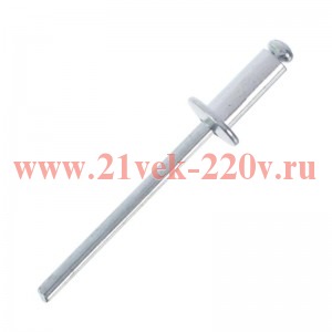 Заклепка 4.0х10 (уп.20шт) пакет Tech-Krep 102572