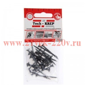 Саморез 3.8х45 гипсокартон-дерево (уп.20шт) пакет Tech-Krep 102373