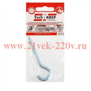 Шуруп-полукольцо 6.0х80 Tech-KREP 103890