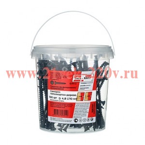 Саморез ШСГД 4.8х110 (уп.100шт) Tech-KREP 106797