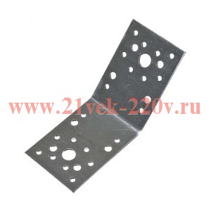 Угол крепежный под 135град. 90х90х65 цинк Tech-KREP 124396