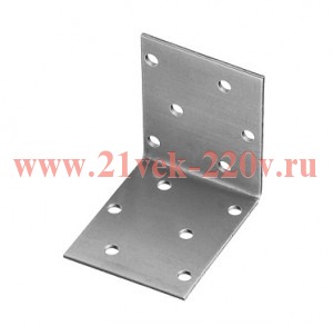 Угол крепежный равносторонний 40х40х40 цинк Tech-KREP 124402