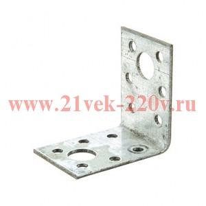 Угол крепежный 50х50х35 цинк Tech-KREP 124404