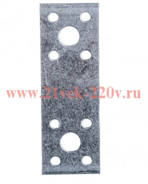 Пластина крепежная 100х35 цинк Tech-KREP 124440