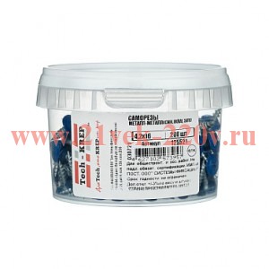 Саморез ШСММ 4.2х16 син. KP RAL 5010 (уп.200шт) Tech-KREP 125521