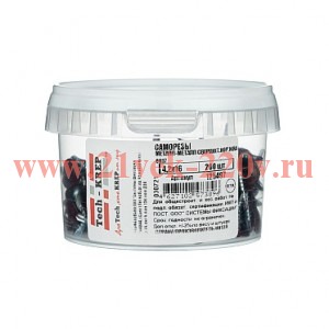 Саморез ШСММ св. 4.2х16 т.кор. KP RAL 8017 (уп.200шт) Tech-KREP 125497