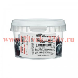 Саморез ШСММ св. 4.2х16 т.кр. KP RAL 3005 (уп.200шт) Tech-KREP 125498