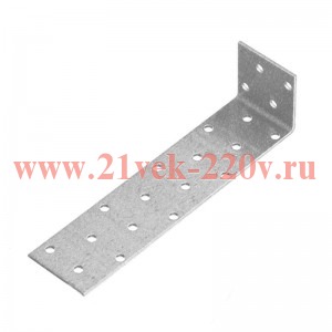 Угол анкерный крепежный 40х80х40 оцинк. Tech-KREP 126403