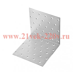 Угол крепежный равносторонний-100Х100х100 цинк Tech-KREP 126396