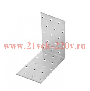 Угол крепежный равносторонний-60Х100х100 цинк Tech-KREP 126670