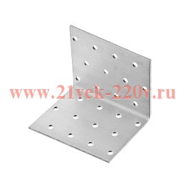 Угол крепежный равносторонний 60х40х40 цинк Tech-KREP 126384