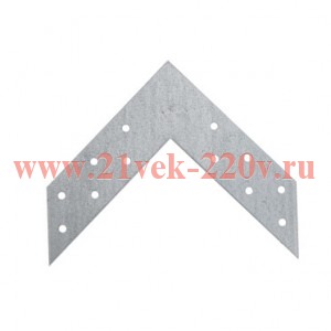 Соединитель угловой 145х35 цинк Tech-KREP 126381
