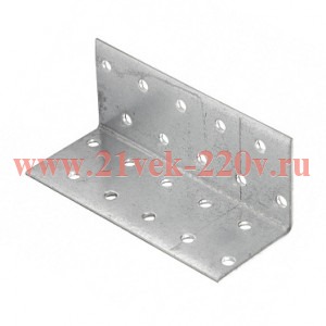 Угол крепежный равносторонний-80Х40х40 цинк Tech-KREP 126390