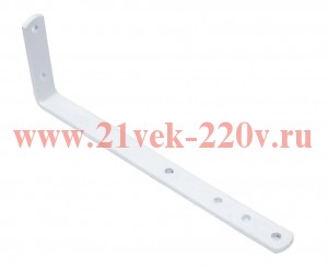 Кронштейн бытовой 80х240х20х4.0мм накладной бел. Tech-Krep 127938