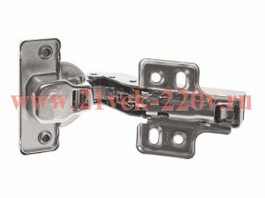 Петля накладная с доводчиком Clip-on d35 (уп.2шт) Tech-Krep 129928