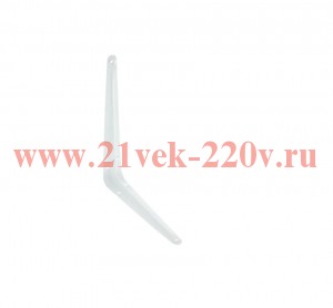 Консоль 300х350х08 бел. накладной 127802