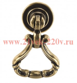 Ручка-кнопка Антик 3-015 бронза (пакет) Tech-Krep 130888