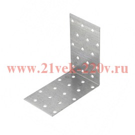 Угол крепежный равносторонний 80х160х160 цинк Tech-KREP 142003