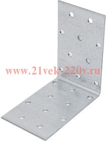 Угол крепежный равносторонний 50х80х80 цинк Tech-KREP 141999