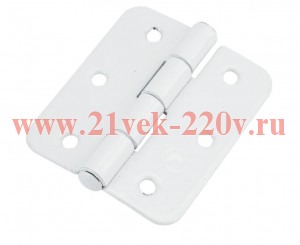 Петля накладная универсальная ПН5-60 бел. (пакет) Tech-Krep 145072