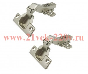 Петля угловая с доводчиком Clip-on 45град. D35 (уп.2шт) Tech-KREP 145065